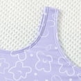 thumbnail image 6 of NIEWTR Girls' One Piece Swimsuit Rash Guard Long Torso Bathing Suit UPF 50 Plus Sun Protective Swimwear（A-Purple,5-6 Years), 6 of 6