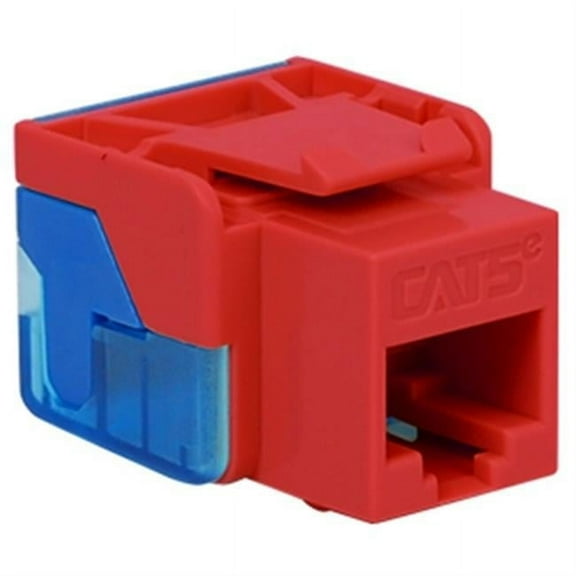 Cat 5e EZ Modular Connector- Red