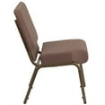 thumbnail image 6 of Flash Furniture Brown Dot Fabric Church Chair,PK4 4-FD-CH0221-4-GV-BNDOT-GG, 6 of 7