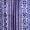 thumbnail image 1 of Ahgly Company Machine Washable Indoor Square Abstract Blue Contemporary Area Rugs, 4' Square, 1 of 4