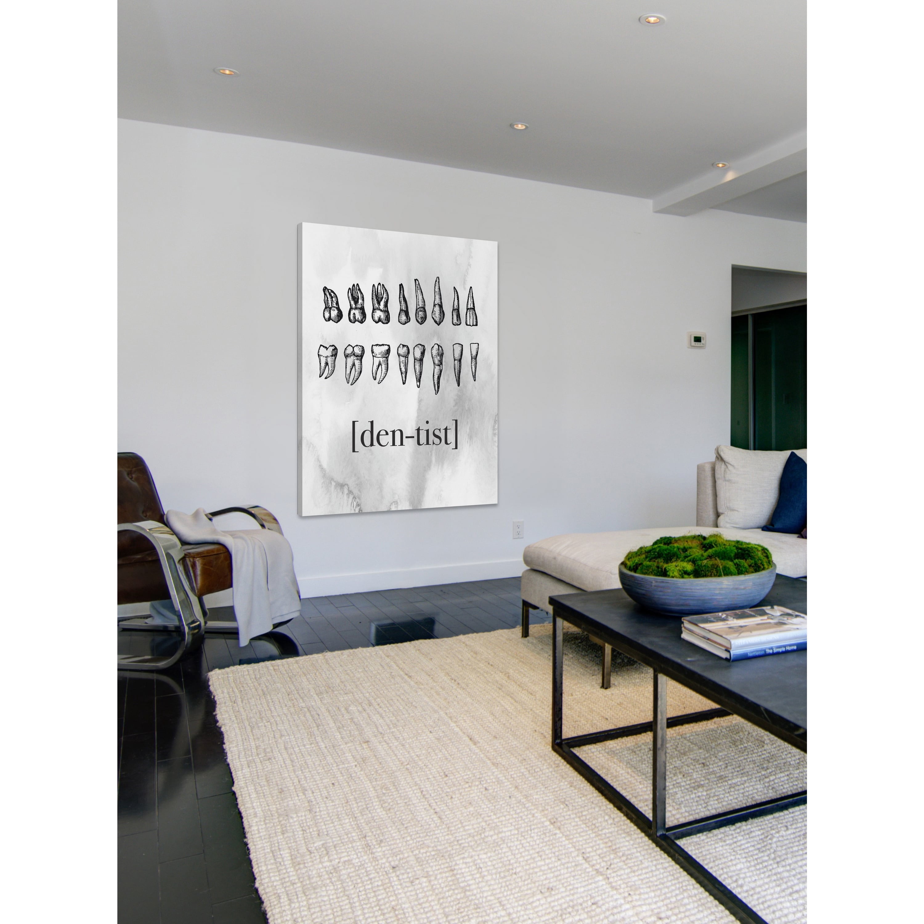 "Dentist" Painting Print on Wrapped Canvas