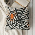thumbnail image 3 of Spider Web Throw Pillow Covers  Halloween Decorative Farmhouse Pillow Covers Outdoor Spider Decor Cushion Case for Home Office Halloween Sofa Bed Decoration, 3 of 5