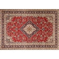 thumbnail image 1 of Ahgly Company Indoor Rectangle Traditional Red Medallion Area Rugs, Swatch Sample, 1 of 6