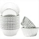 thumbnail image 1 of Mini 500 Piezas de Moldes para Cupcakes de Papel Plateado para Hornear Tazas para Hornear, Gruesos y Resistentes, Resistentes Al Aceite, Moldes para Muffins de Papel A, 1 of 5