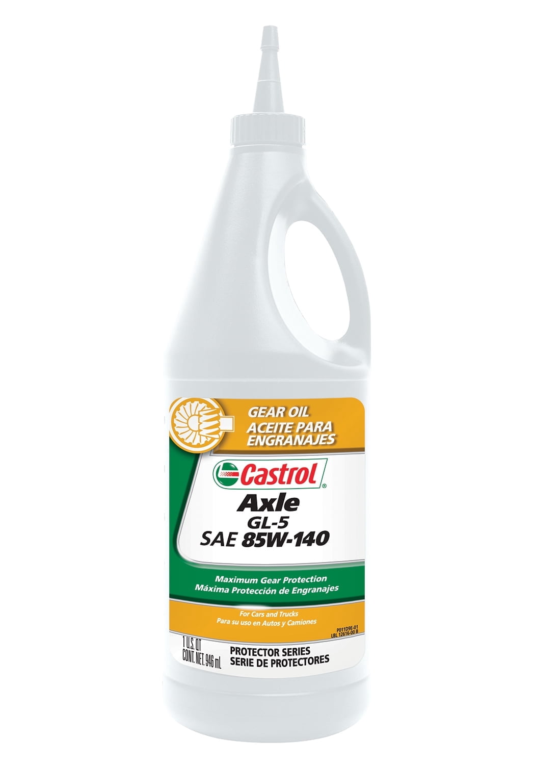 Castrol Axle Limited Slip 80W-90 Gear Oil, 1 Quart - Walmart.com