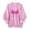#0041-Pink, variant on Uootdi Breast Cancer Awareness Womens Sweatshirts Round Neck Long Sleeve Breast Cancer Awareness Graphic Print Loose Womens Shirts