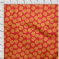 thumbnail image 4 of oneOone Rayon Red Fabric Halloween Quilting Supplies Print Sewing Fabric By The Yard 56 Inch Wide, 4 of 4