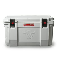 Moosejaw 50 Quart Ice Fort Hard Cooler with Microban (Snow)