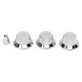 thumbnail image 2 of Guitar Top Hat Knob, Guitar Knob Set Silver Small Plastic  for Replacement, 2 of 7