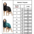 thumbnail image 2 of Ropa para perros, bata de baño, abrigo, calentador para cachorros, ropa para mascotas, 2 of 3