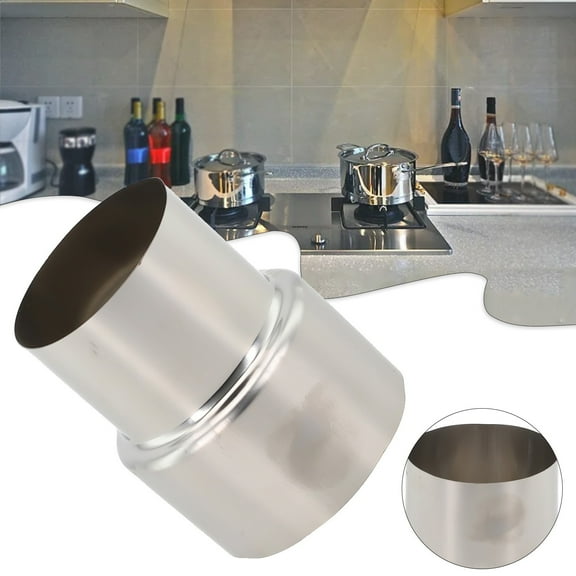 Stainless Steel Flue Liner Reducer / Tubing Connector Chimney Adaptor Stove Pipe