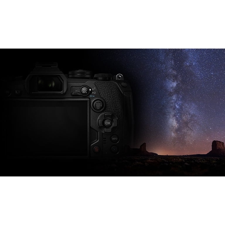 Olympus OM-D E-M1 Mark III, 20.4MP Mirrorless Camera Body