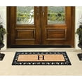 thumbnail image 3 of A1HC First Impression Exclusive Hand Crafted Myla Monogrammed Entry Doormat, Rubber Coir Mat Large Double Door Size - 18" x 48", 3 of 8