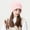 Pink, variant on Under $6 Slouchy Beanie for Women Cable Knit Patterned Thermal Fashion Winter Accessory Ski Hat Comfy For All Day Beautiful Seasonal Style Great For Cold Weather, One Size
