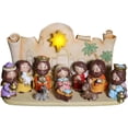 thumbnail image 2 of GUOOL 2 Piece Christmas Nativity Set Table Decoration Gifts, 2 of 8