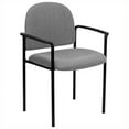 thumbnail image 2 of Scranton & Co Stackable Side Guest Chair with Arms in Gray, 2 of 4
