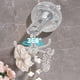 thumbnail image 4 of Qazbgdl - Perchero de Pared con Ventosa para Baño y Cocina | 6 Ganchos Giratorios para Diademas, Joyas y Utensilios | Montaje Sin Taladro | Transparente o Gris | 1 Paquete, 4 of 6