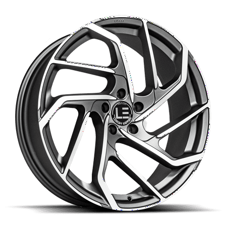 LUXXX LE Alloy Rims LUXLE15 22X9 5X114.3  33 73.1 Matte Gunmetal w Machined Face