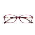 thumbnail image 1 of Women Blue Light Blocking Reading Glasses Simple Elegant Reading Glasses with Case(+200 ), 1 of 5