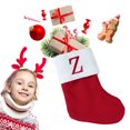 thumbnail image 3 of Colgantes Navidad Calcetines Punto Navideños Divertidos Los Mejores Regalos Suministros para Fiestas Rojo, 3 of 8