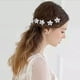 thumbnail image 4 of 40 horquillas para el pelo de boda, pasadores de pelo con flores de diamantes de imitación, horquillas en forma de U para boda, graduación, novia, dama de honor, mujeres y niñas, 4 of 5
