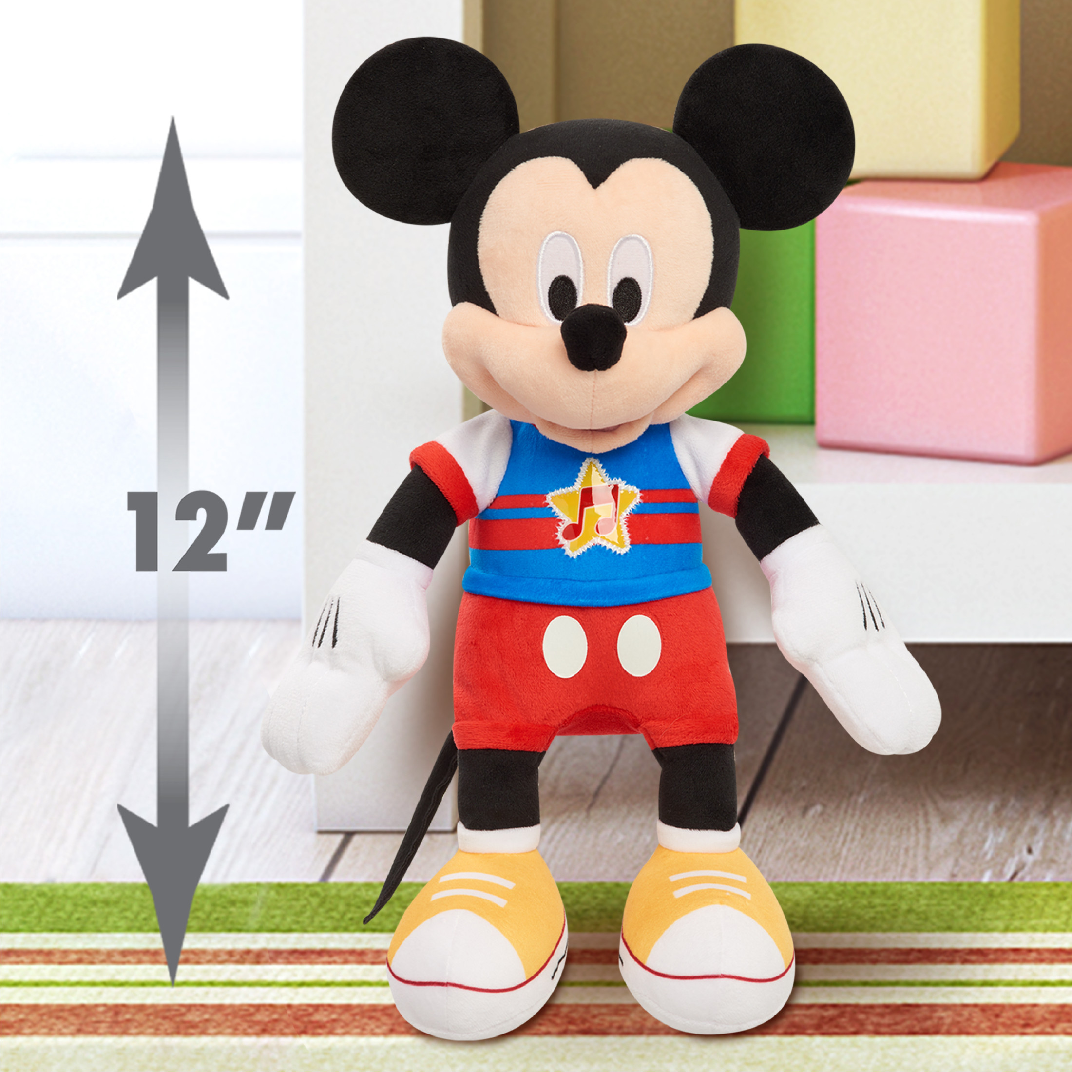 Disney Mickey Mouse Funhouse Singing Fun Plush 13 Inch photo 3