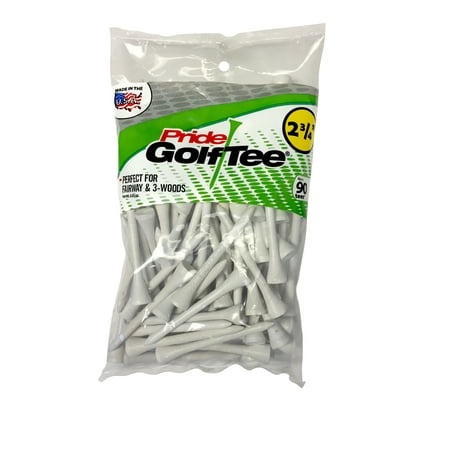 2-3/4 White Golf Tees, 90 count (The Best Golf Tees)