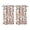 Rustic Thank, variant on Thanksgiving Theme Kitchen Curtains 2 Pack - Autumn Decor with Turkey Design & Fall Leaves, Rustic Farmhouse Tier Curtains, Semi-Sheer Rod Pocket, 52x84 Inch