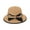 Khaki, variant on Cheers US Straw Sun Hat for Women Summer Beach Wide Brim Packable Foldable UV Travel Sunhat
