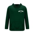 thumbnail image 4 of Ahabrexf Coats for Men,Casual Pullover Hooded Sports Print Long Sleeve Elastic Waist Tracksuit, 4 of 9