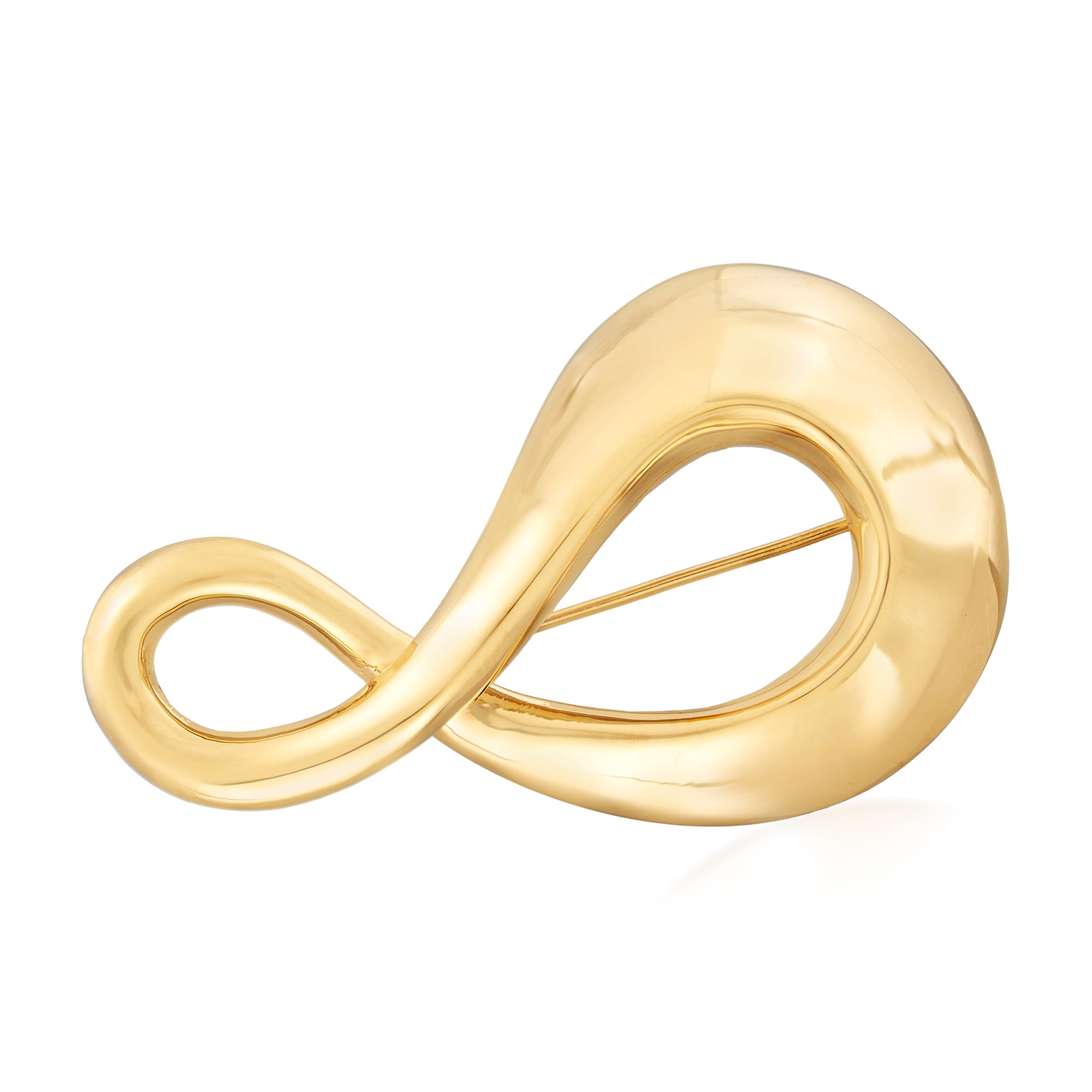 RossSimons RossSimons Italian 14kt Yellow Gold Infinity Pin