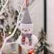 thumbnail image 3 of 2023 Decoración navideña Muñecas Muñeco de nieve-Papá Noel Adorno de mesa colgante de Navidad Nuevo.(3 piezas), 3 of 4