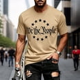 thumbnail image 2 of Men’s We the People 13 Star Patriotic T-Shirt, Vintage American Flag Inspired Graphic Tee, 2 of 4