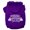 Purple, variant on Pet, Dog Cat Hoodie Screen Printed, "Personal Trainer"