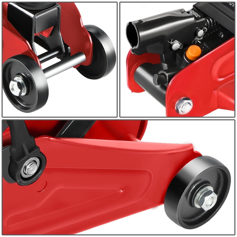 DNA Motoring 2 Ton 4000lbs Low Profile Hydraulic Trolley Torin