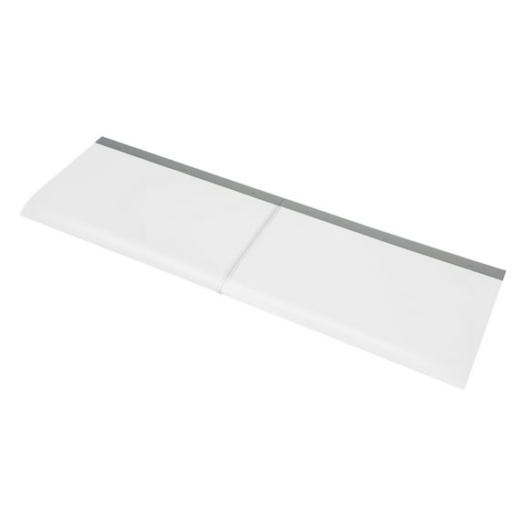 Wildnix Wall-Mounted Front Door Canopy for Weather Protection, UV, Rain, and Snow Shield, Modern Design with Clear PET Material