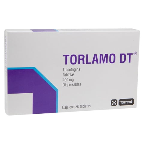 Torlamo DT 100 mg 30 tabletas dispersables