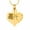 Gold, variant on Heart Cremation Jewelry for Ashes Holder Urn Necklace for Loved One-A Piece of My Heart Lives in Heaven