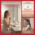 thumbnail image 2 of 7-in-1 Electric Gua Sha Facial Massager, Hot and Cold Face Neck Sculpting Tool, Vibration for Firming, Sculpting & Skincare (White), 2 of 7