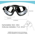 thumbnail image 4 of Gafas de sol para perros, impermeables y resistentes al viento, para perros grandes y medianos, 4 of 5