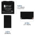 thumbnail image 4 of Mighty Max Battery YB16CL-B -12 Volt 19 AH, 250 CCA, Rechargeable Maintenance Free SLA AGM Motorcycle Battery, 4 of 4