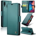 thumbnail image 1 of CaseMe Funda de Cuero For Samsung Galaxy A20/A30 con Bloqueo RFID, para Samsung Galaxy A12, Funda para Mujer y Hombres, Tarjetero con Cierre Magnético, Funda Tipo Folio For Samsung Galaxy A20/A30, 1 of 11