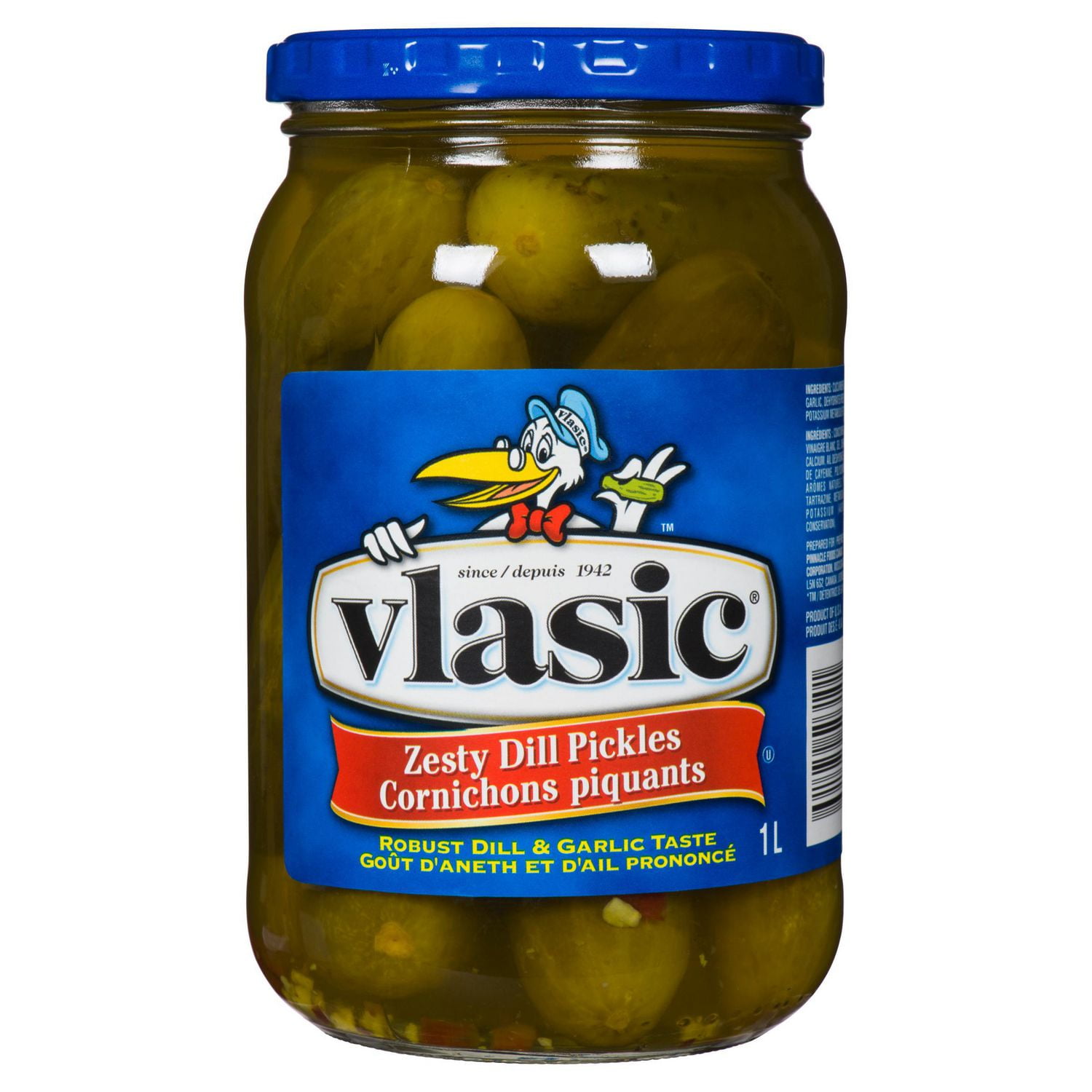 Cornichons piquants d'aneth Vlasic