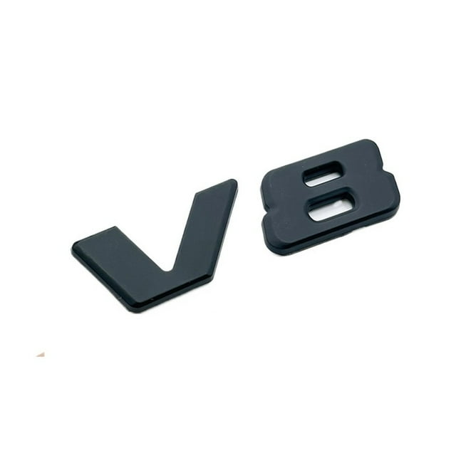 ZWP ABS Chrome Letters Car Fender Side Badge Sticker V8 Emblem Logo Decals Compatible With Mercedes G Class S600 W222 S500 W140 CL600 CLS63