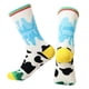 thumbnail image 2 of Calcetines deportivos con estampados coloridos, divertidos y divertidos, transpirables, para correr. Patrón 3 ML, 2 of 8