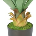 thumbnail image 5 of 27" H Sansevieria Snake Plant - Artificial Agave – Green Color– with Pot – from MOMO Plant, 5 of 6