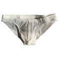 thumbnail image 1 of Cinvoph Mens Bikini Underwear Low Rise Cotton Briefs Comfortable Solid Color Stripe Underwear, 1 of 2