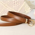 thumbnail image 6 of JASGOOD Leather Belts for Women Fashion Belt for Jeans Dresses Ladies Waist Belts with Gold Buckle, 6 of 9