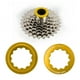 thumbnail image 2 of Volante de bicicleta de cassette MEIJUN para bicicleta de cassette Ciclismo Dorado, 2 of 10