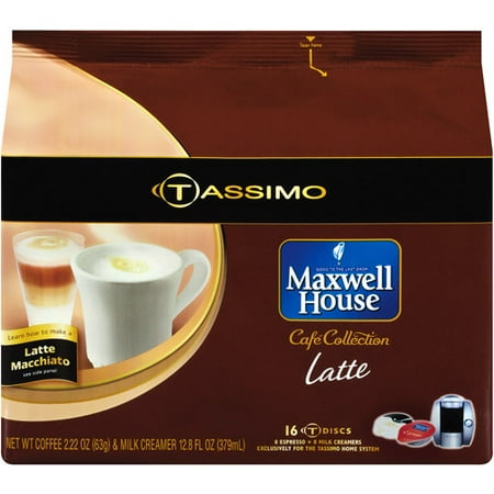 MAXWELL HOUSE TASSIMO LATTE DISC